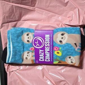 Crazy Compression Socks. Womens size Large 10-13